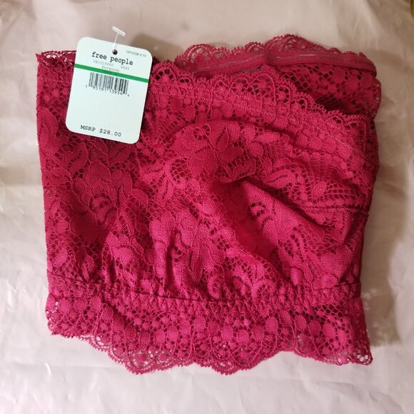 FREE PEOPLE LACY BANDEAU NWT - Picture 4 of 4